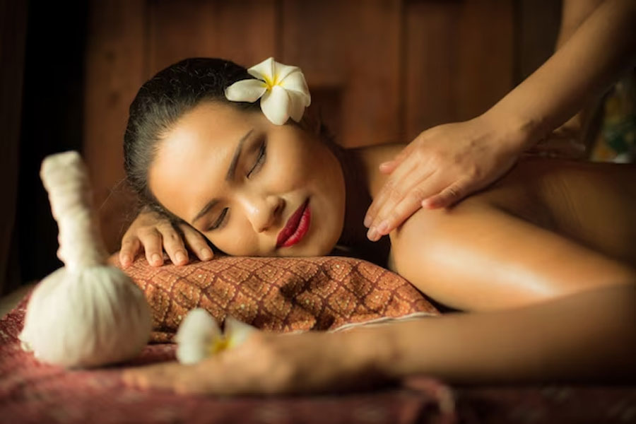 Aroma massage 